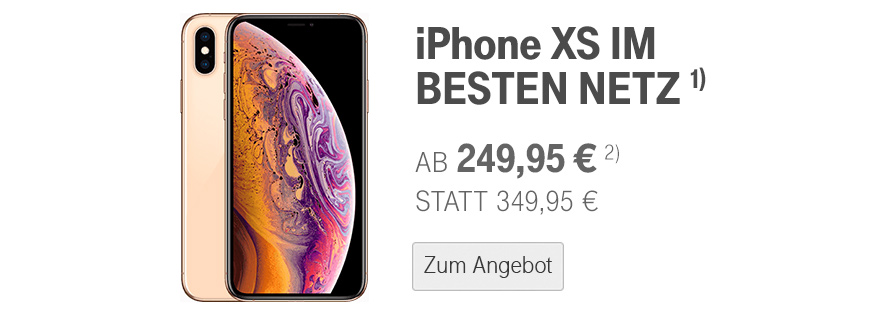 Mobilfunk Angebot - Apple iPhone XS