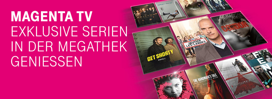 MagentaTV - Neue Serien in der Megathek