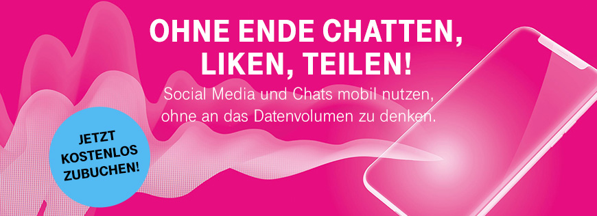 Neu: StreamOn Social&Chat - Fr kurze Zeit kostenlos zubuchbar