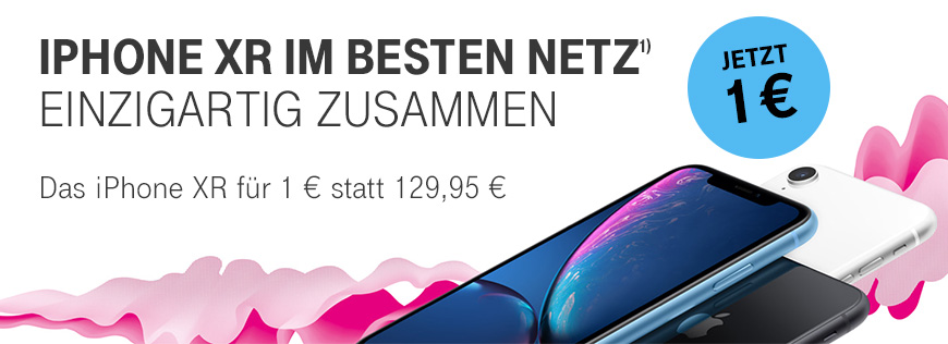 Apple iPhone XR Aktion - Ab 1 Euro