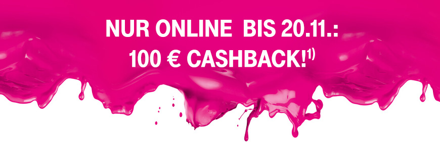 MagentaMobil: 100 € Cashback Aktion