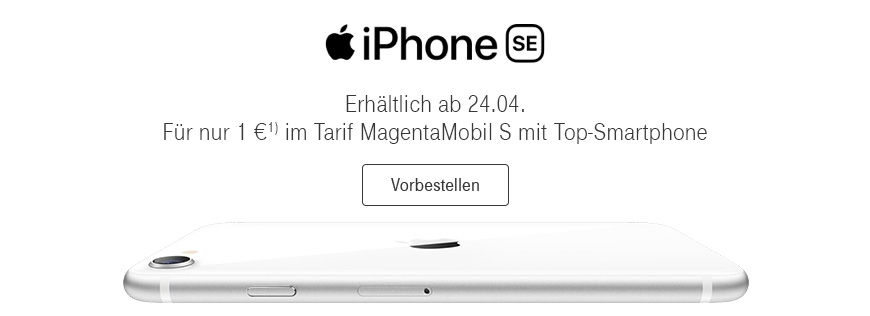 Apple iPhone SE (2. Gen.) - Jetzt vorbestellen