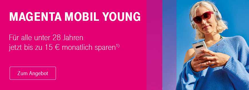 MagentaMobil Young bis zu 420  Ersparnis sichern - Nur fr kurze Zeit