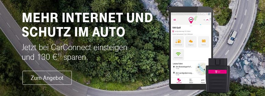 CarConnect Tarife - Jetzt mit viel Einsparungspotenzial