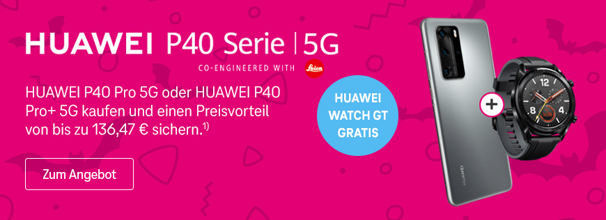 Gruselige Tiefpreise bei HUAWEI und HUAWEI Watch GT sichern