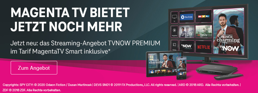 MagentaTV mit TVNOW Premium