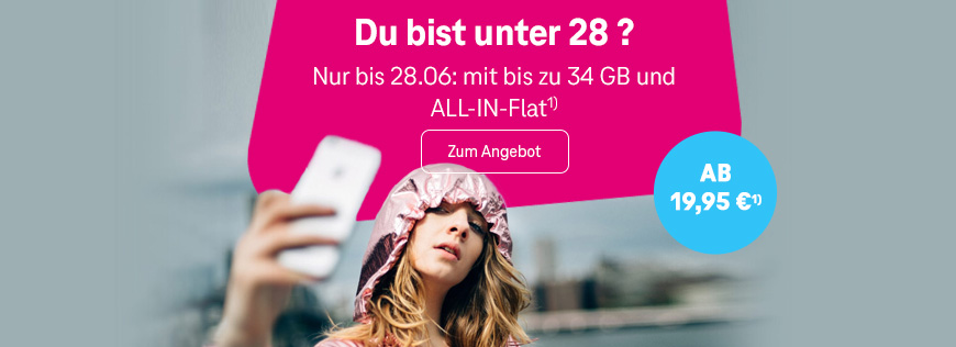 MagentaMobil Young: Sparen und Streamen mit bis zu 10 GB extra