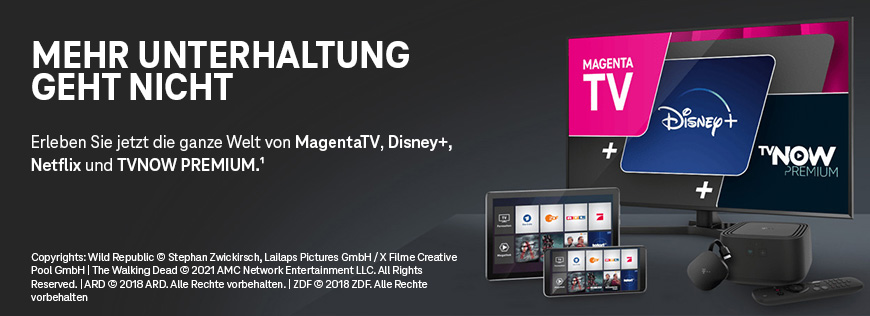 MagentaTV – die Entertainment-Vielfalt im Überblick