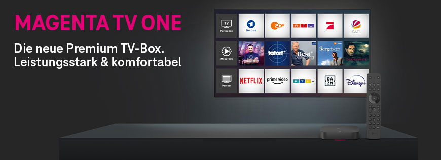 MagentaTV One - Die neue Premium TV-Box