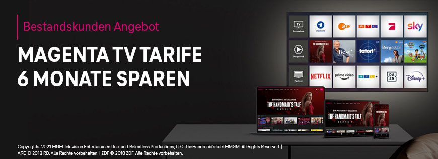 Jetzt zu MagentaTV wechseln und Vorteile sichern 