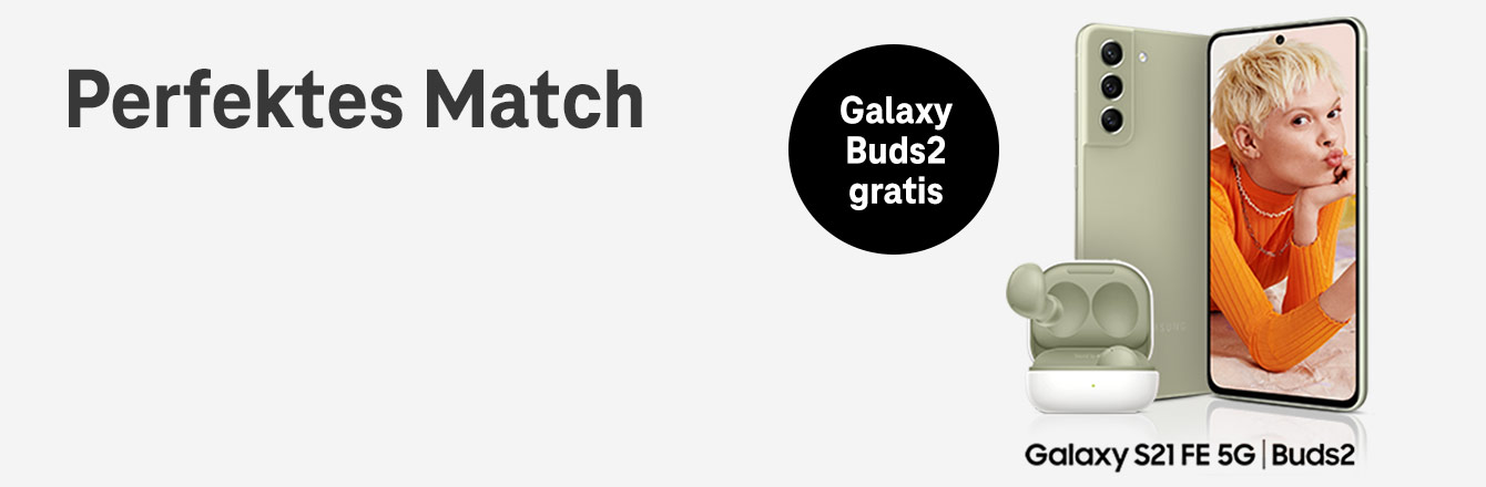 Das Samsung Galaxy S21 FE kaufen und gratis Galaxy Buds2 sichern 