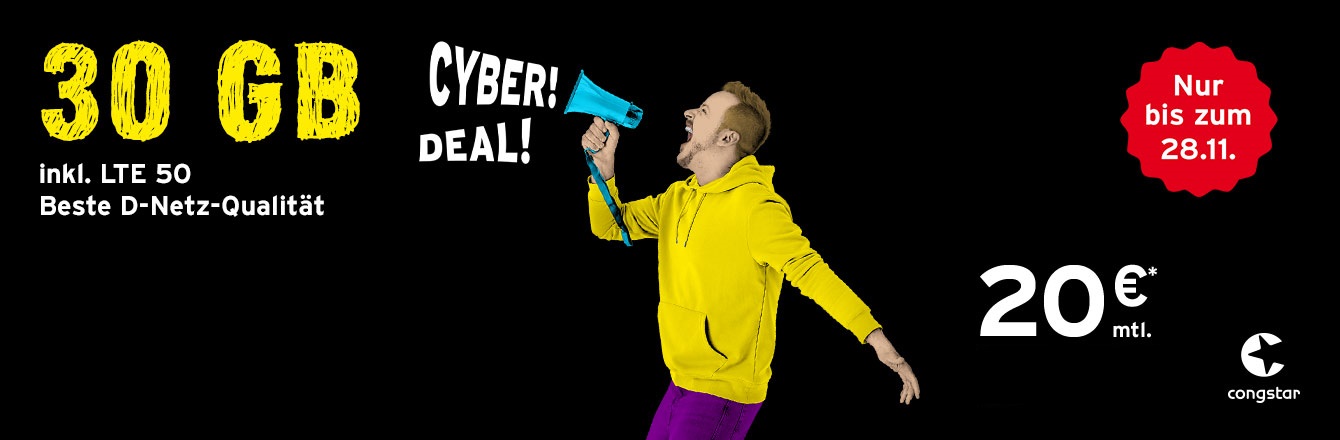 congstar Cyber Deal