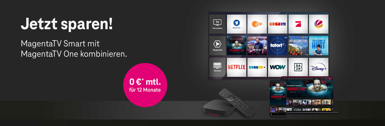 MagentaTV One: Jetzt 12 Monate für 0 €