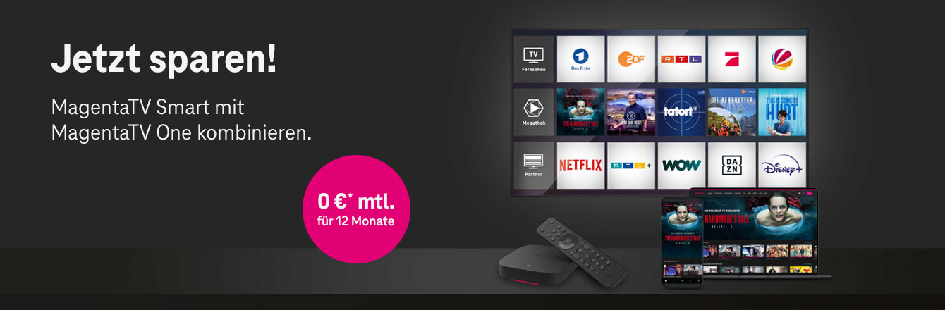 MagentaTV One: Jetzt 12 Monate fr 0 