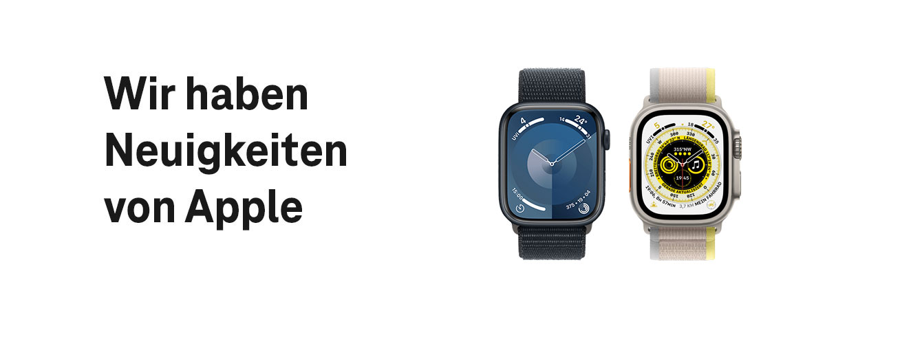 Die neuen Apple Watches auch bei Telekom Profis buchbar