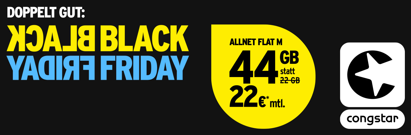 congstar Black Black Friday Friday