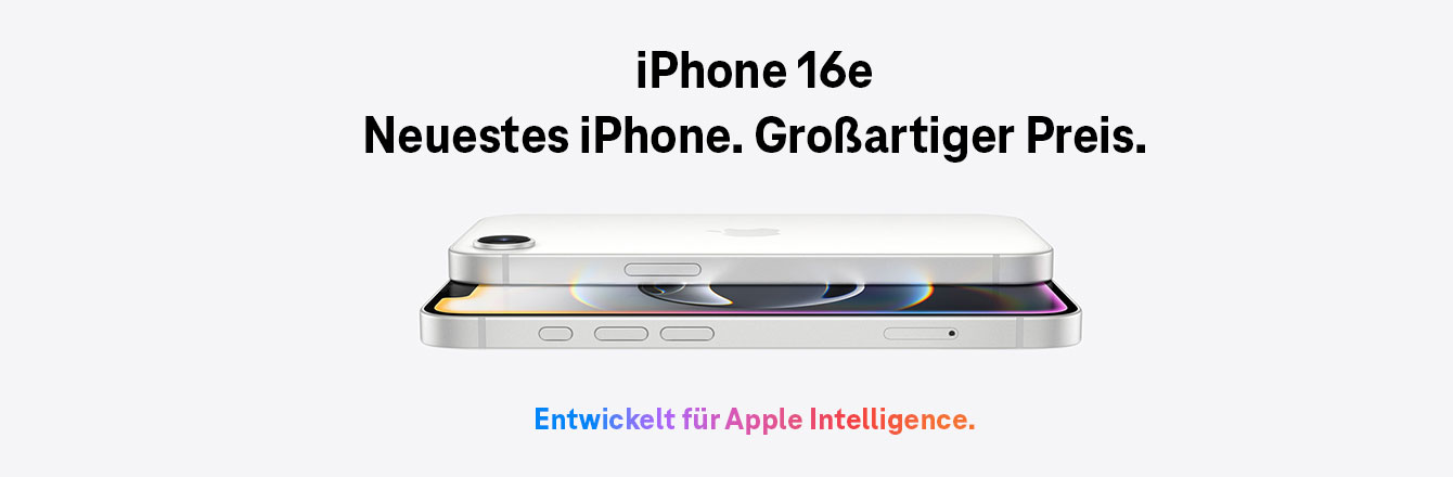 Das neue Apple iPhone 16e: Jetzt vorbestellbar!
