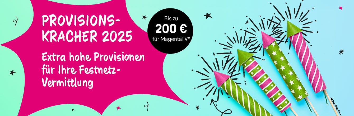 Der Countdown luft: Die Provisionskracher 2025 🎉