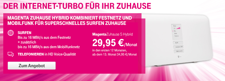 MagentaZuhause mit Hybrid-Turbo ist da!